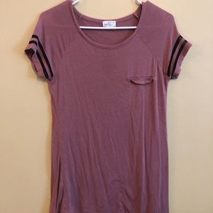 Blush pink tee